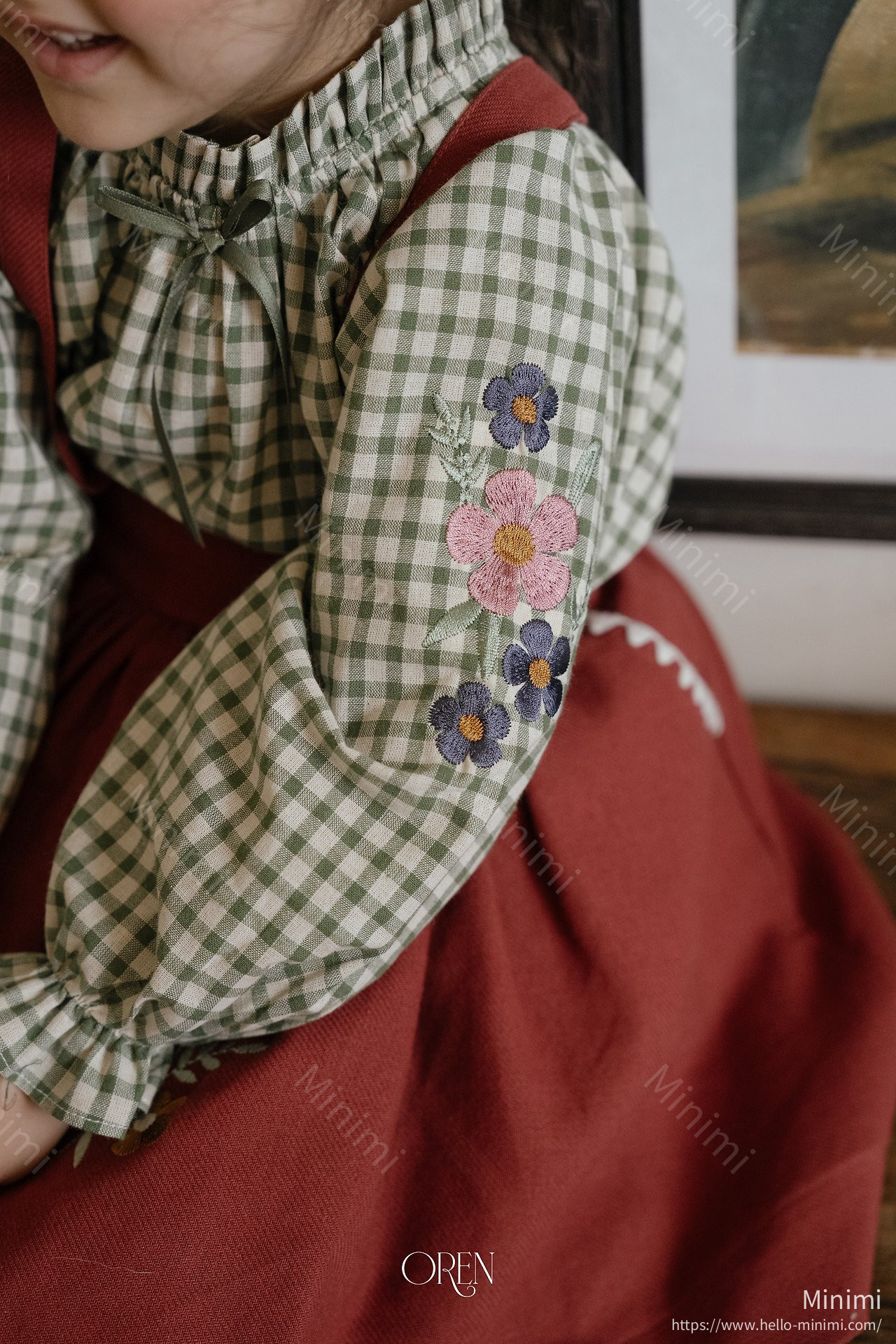 Oren Manon Check Blouse 細節圖 23