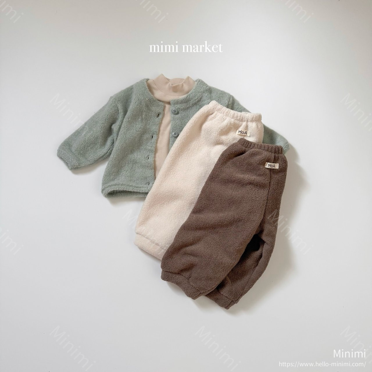 mimi-market Egg Pintuck Jogger 細節圖 5