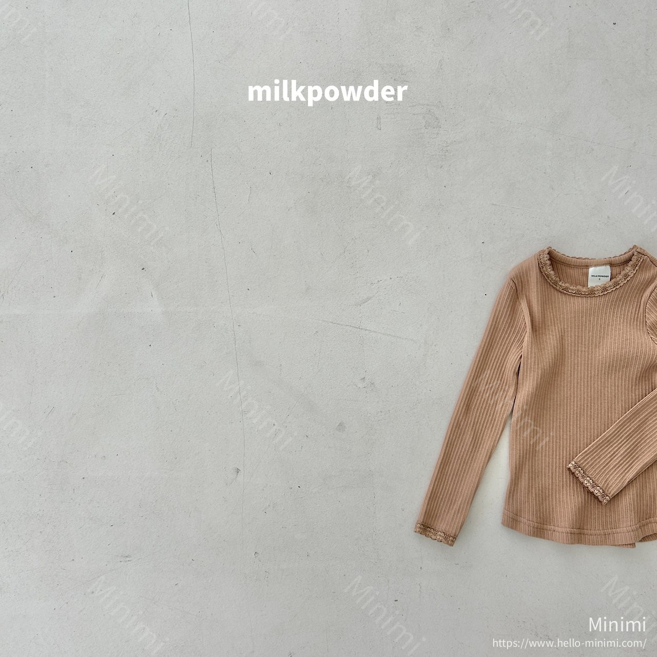 milkpowder Soft Tee 細節圖 17