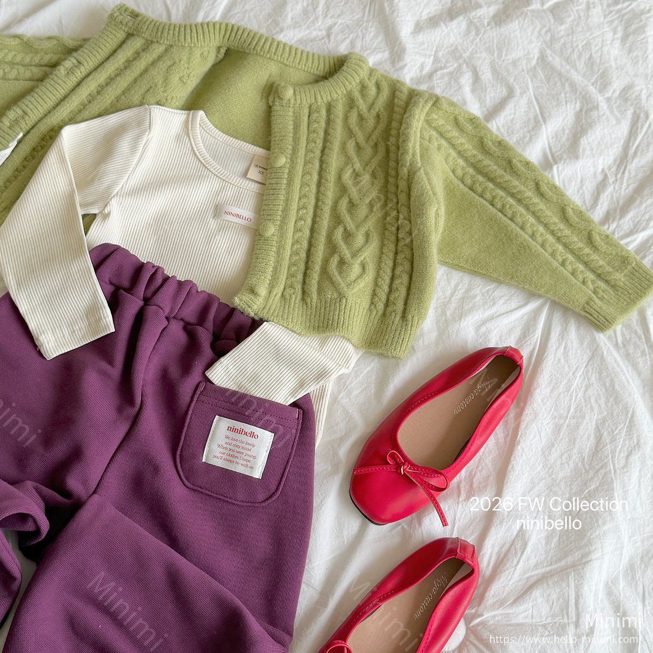 ninibello Mauve Knit Cardigan 細節圖 11