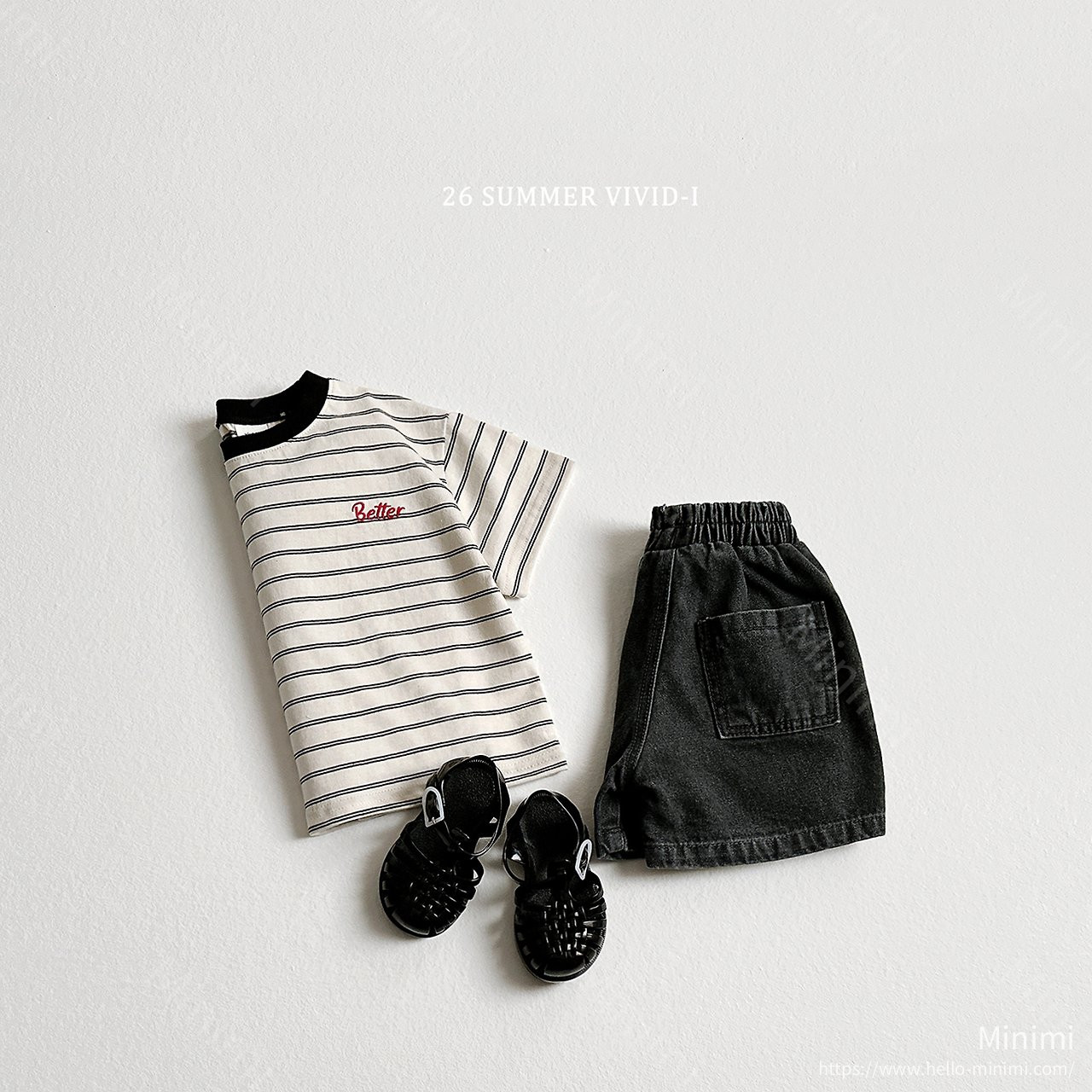 VIVID-I Better Embroidery Striped T-Shirt 細節圖 10