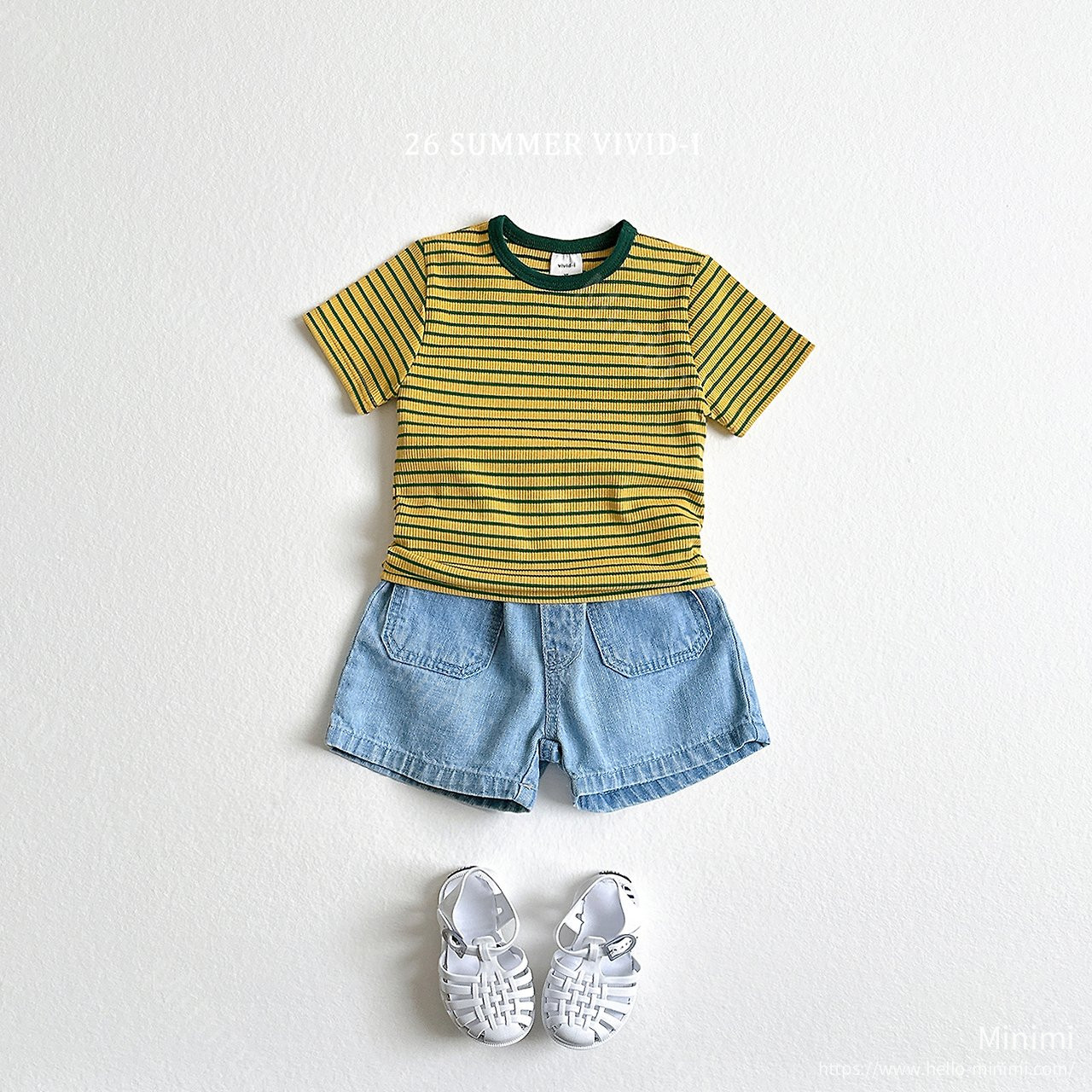 VIVID-I Striped Ribbed Bound T-Shirt 細節圖 10