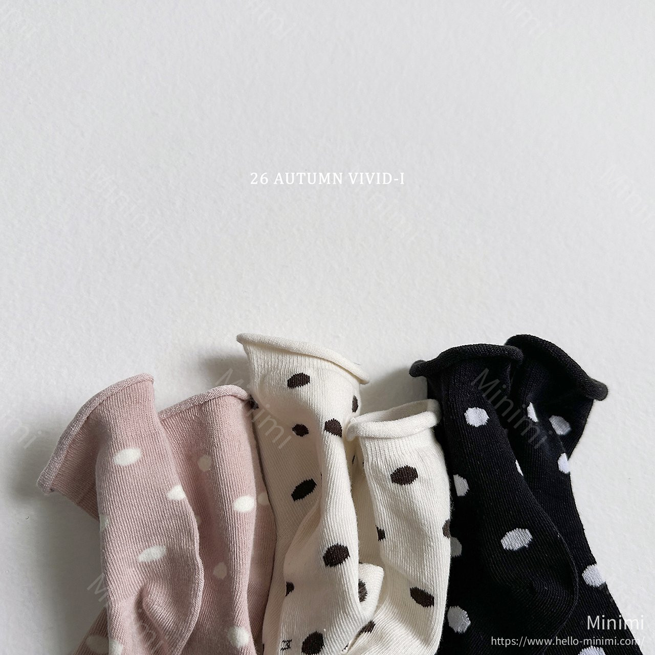 VIVID-I Polka Dot Socks 細節圖 7