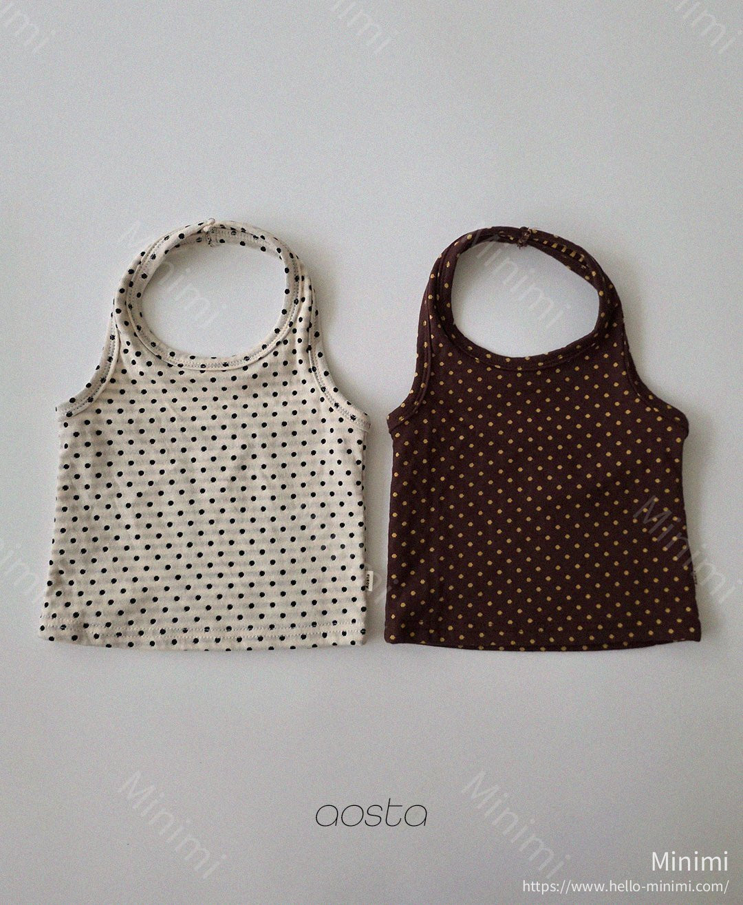 Aosta atelier Choco Chip Halter Neck 細節圖 19