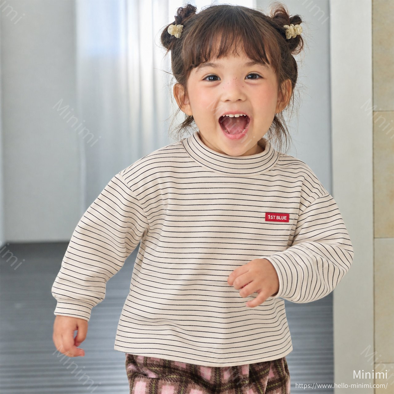 1st BLUE Stripe Half Turtleneck 細節圖 12