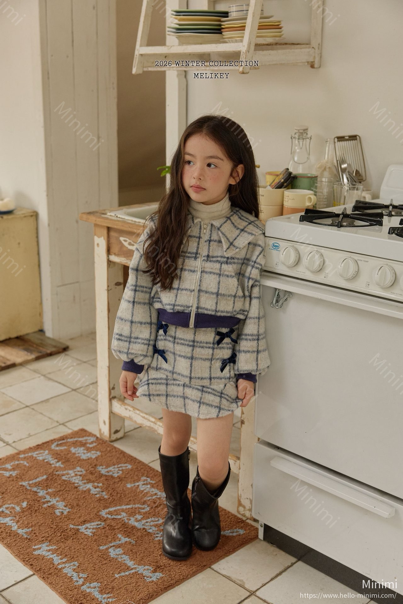 Melikey Check Ribbon Frill Skirt 細節圖 32