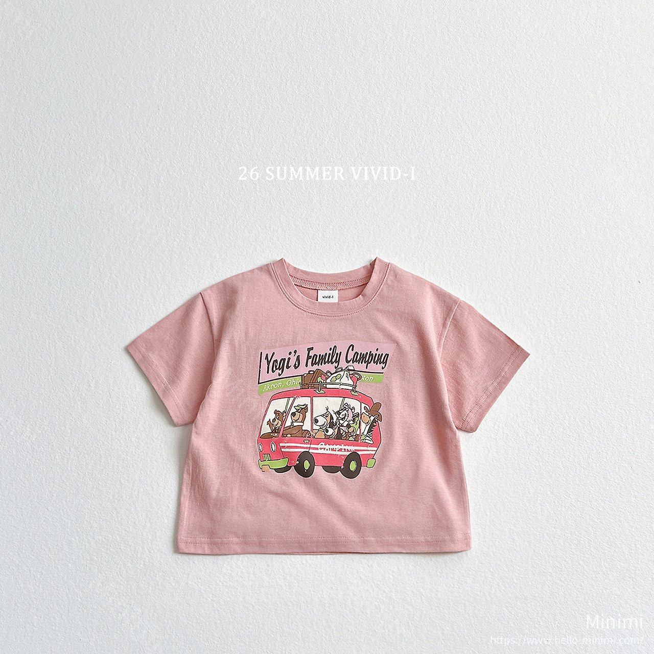 VIVID-I Vintage Camping T-Shirt 細節圖 2