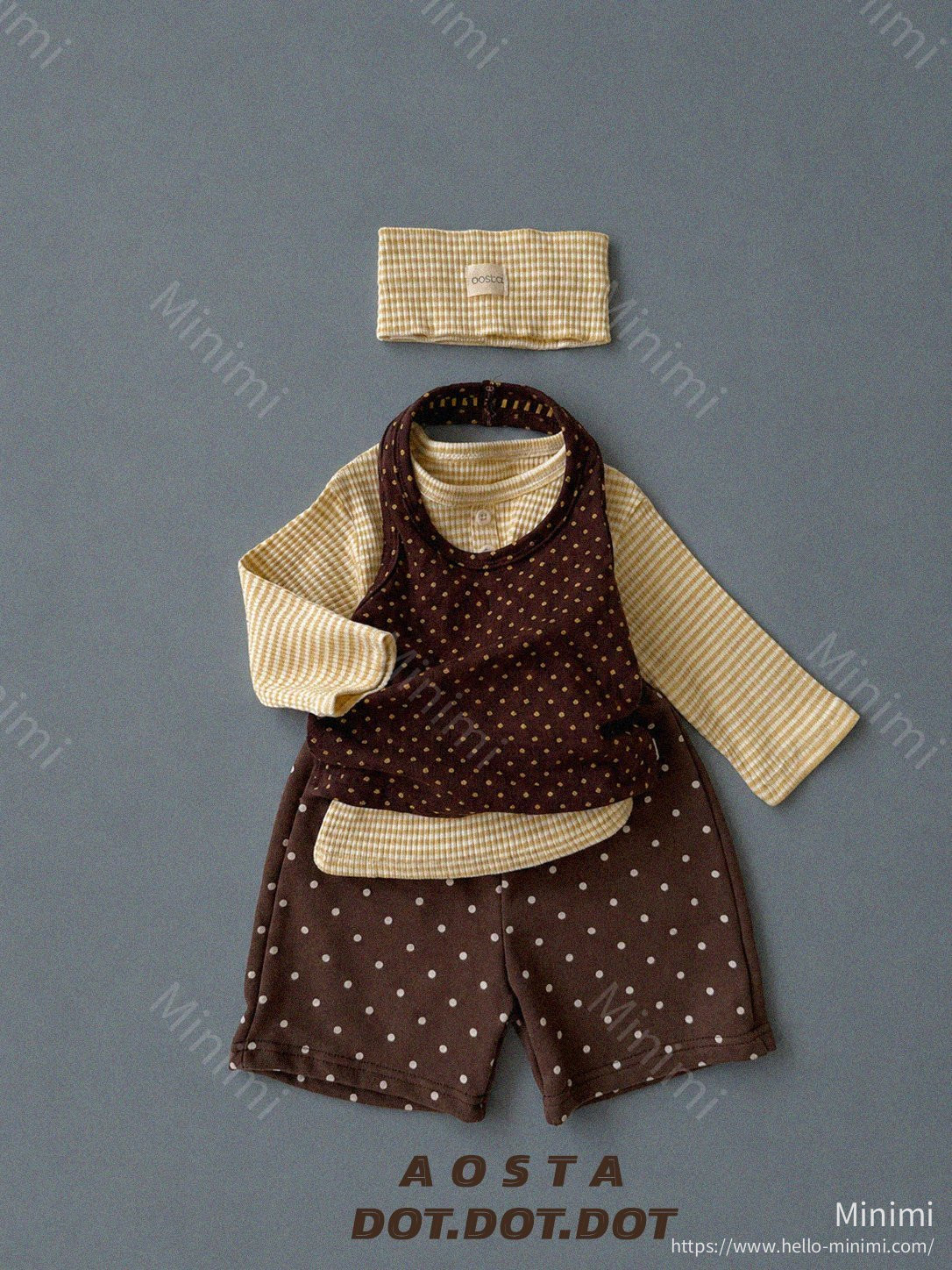 Aosta atelier Choco Chip Halter Neck 細節圖 6