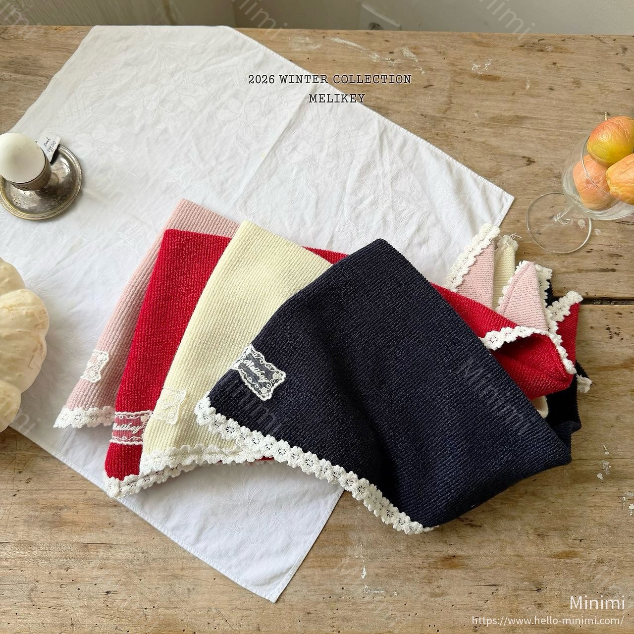 Melikey Hotzzi Triangle Scarf 細節圖 22