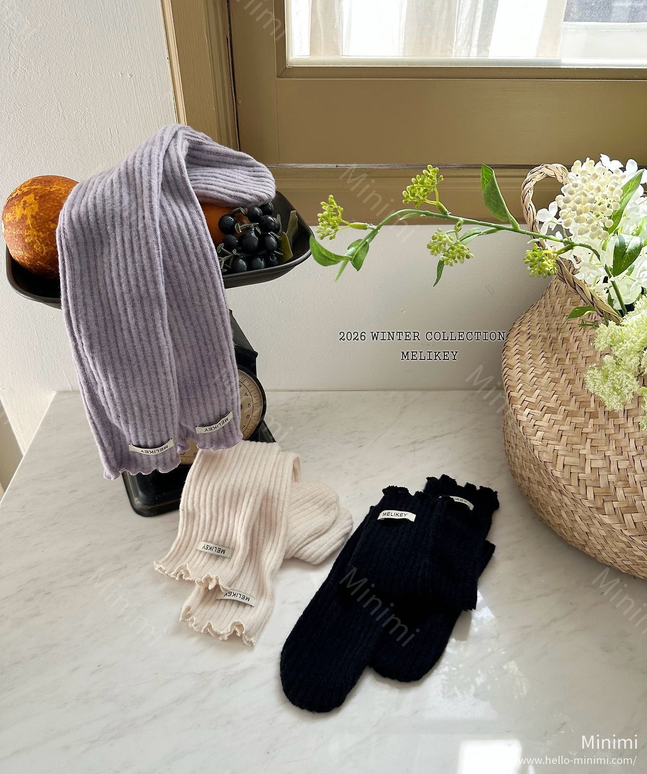 Melikey Candy Ribbed Socks 細節圖 1