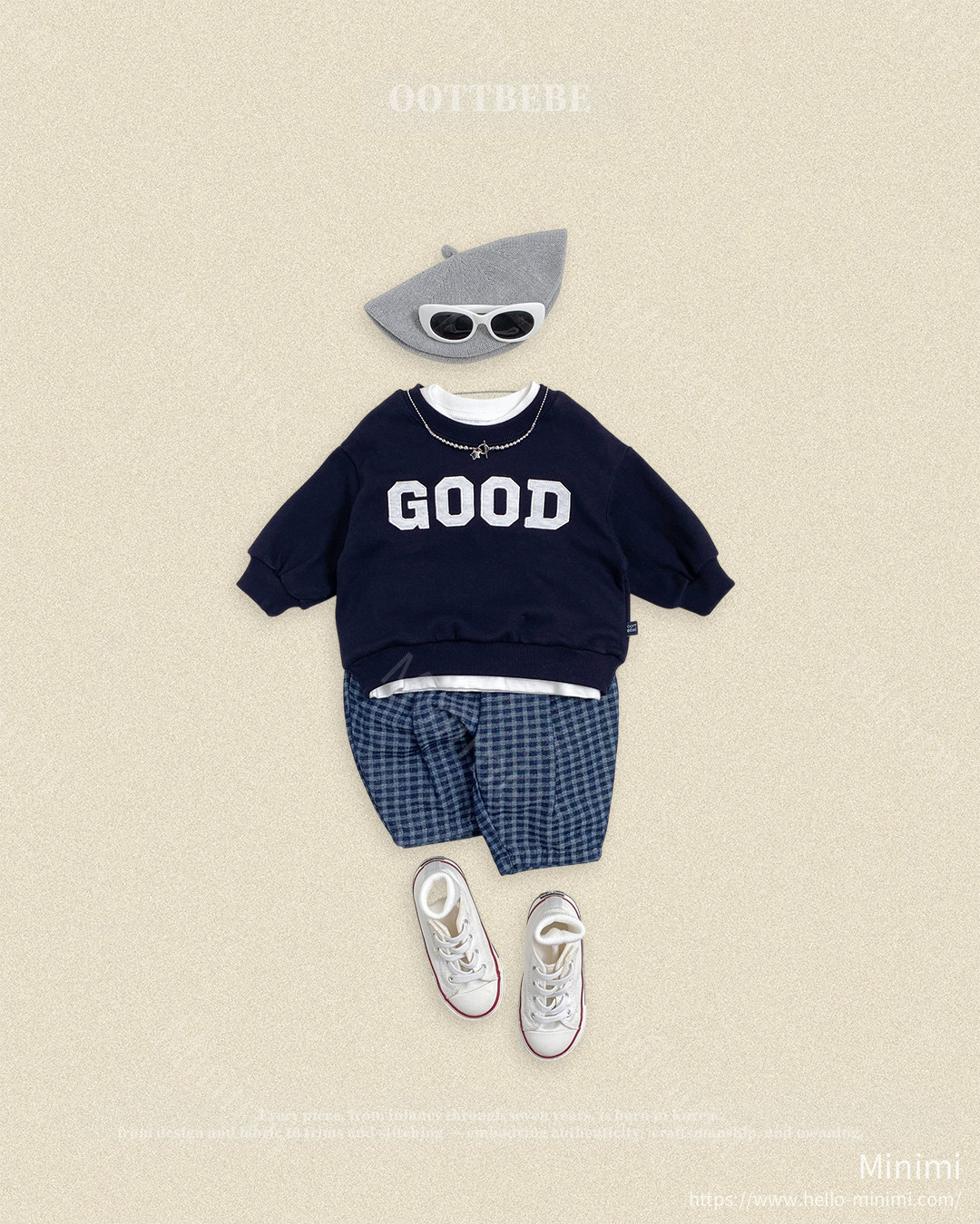 oott bebe Good Sweatshirt (Kids) 細節圖 2