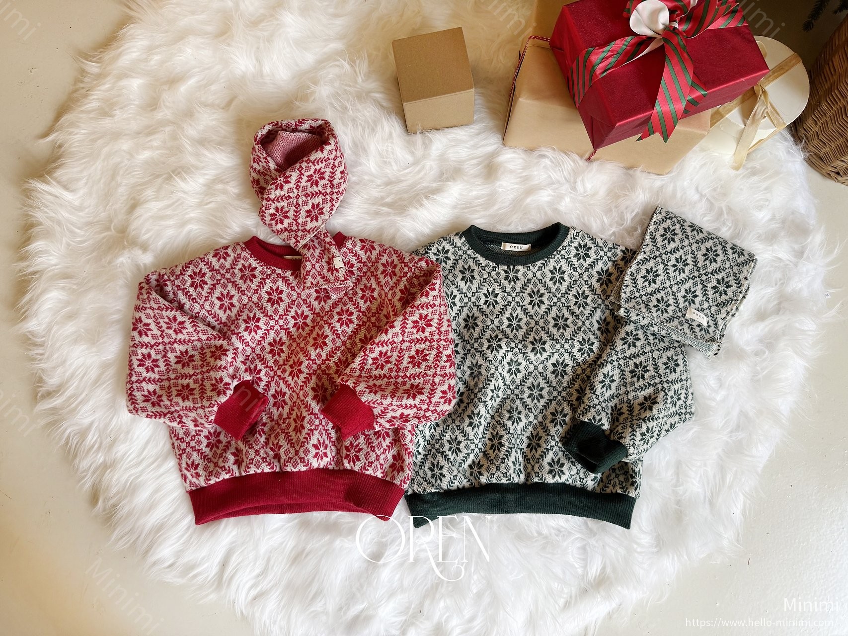 Oren Snowflake Knit Sweatshirt 細節圖 16
