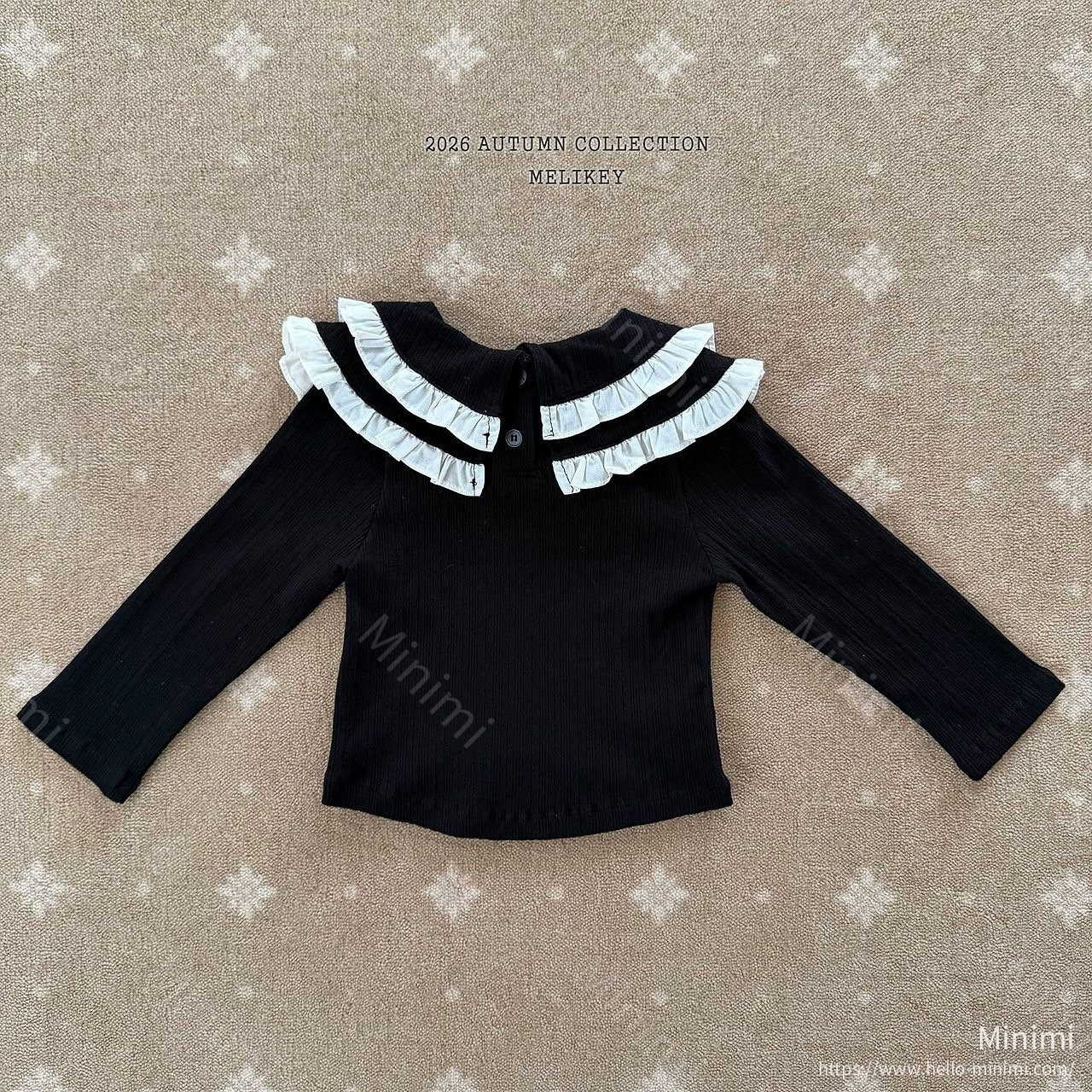 Melikey Double Collar T-shirt 細節圖 2
