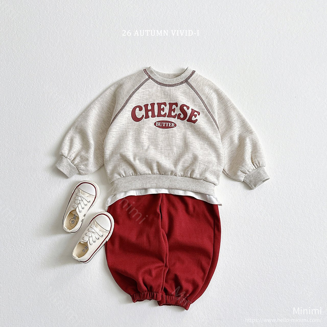 VIVID-I Cheese Stitch Sweatshirt 細節圖 4