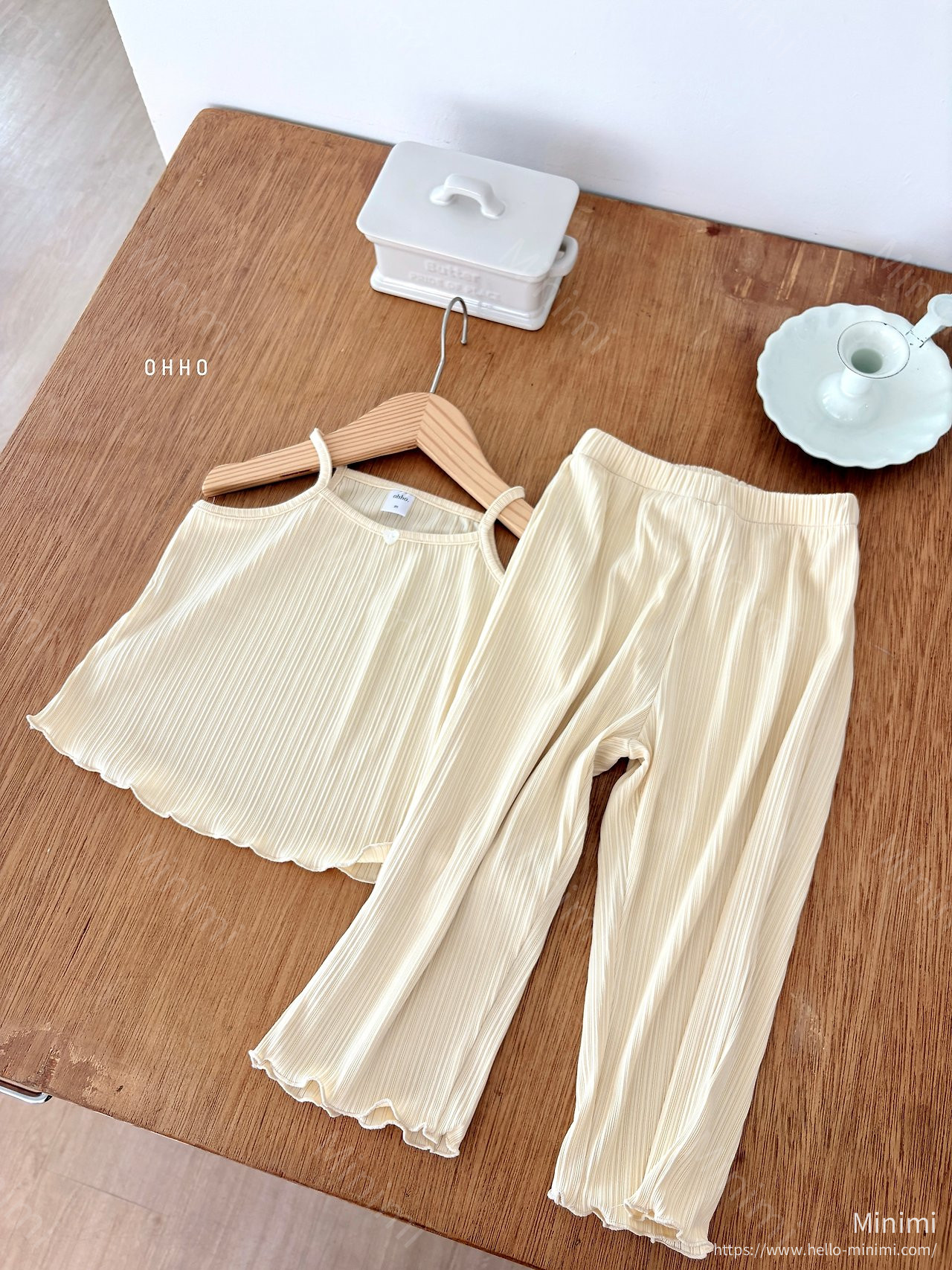 OHHO Heart Pleats Sleeveless 細節圖 6
