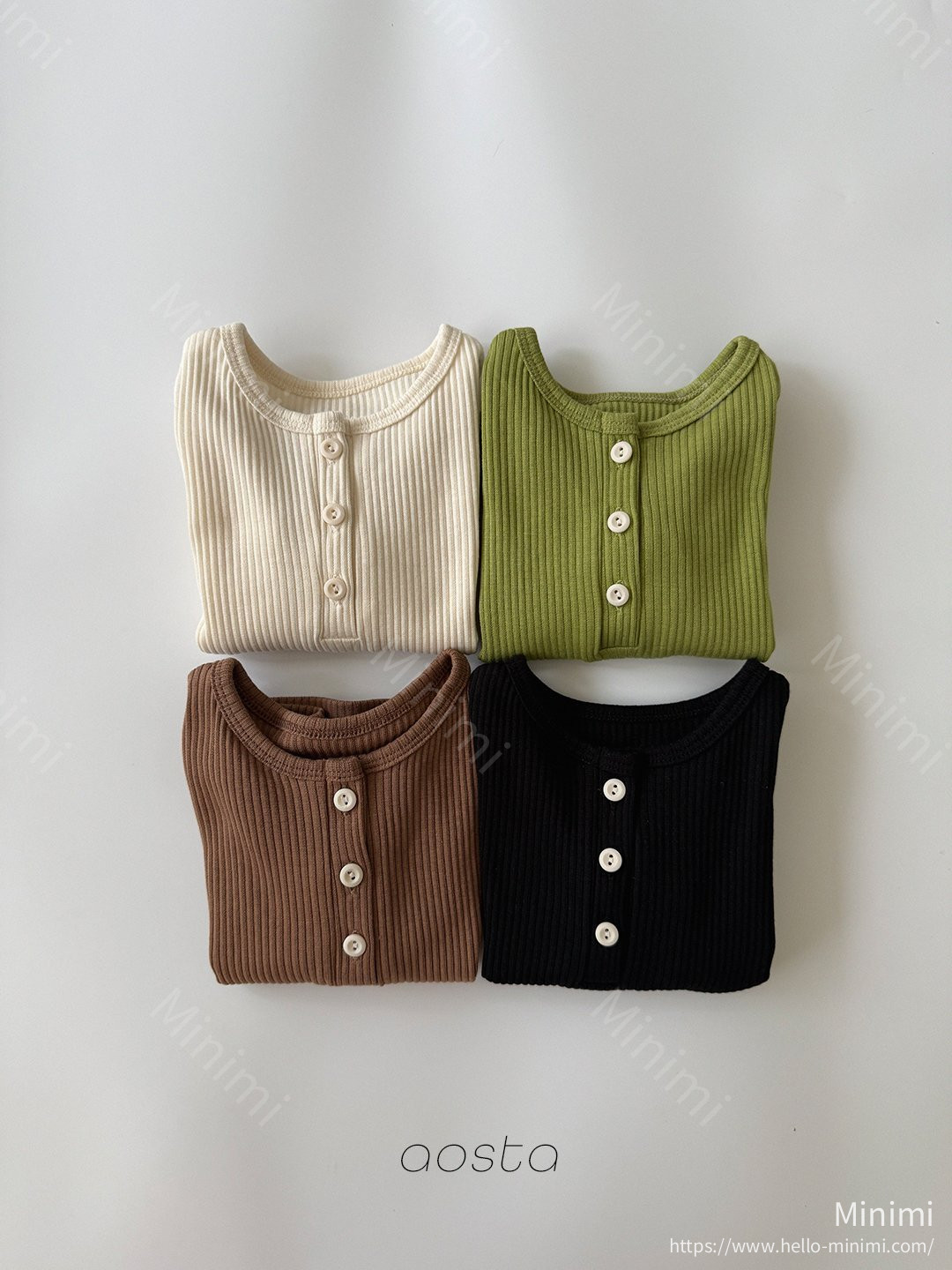 Aosta atelier Butter Button T 細節圖 14