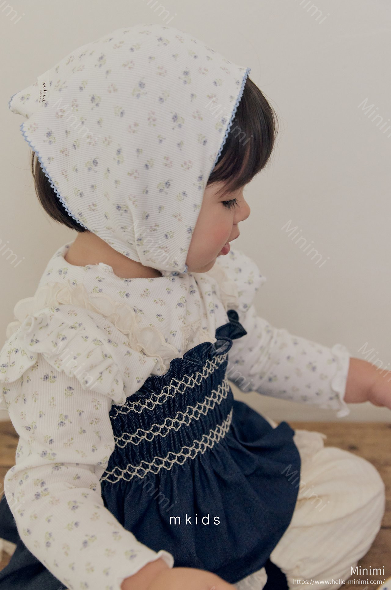 mkids Bell Smock Blouse 細節圖 22