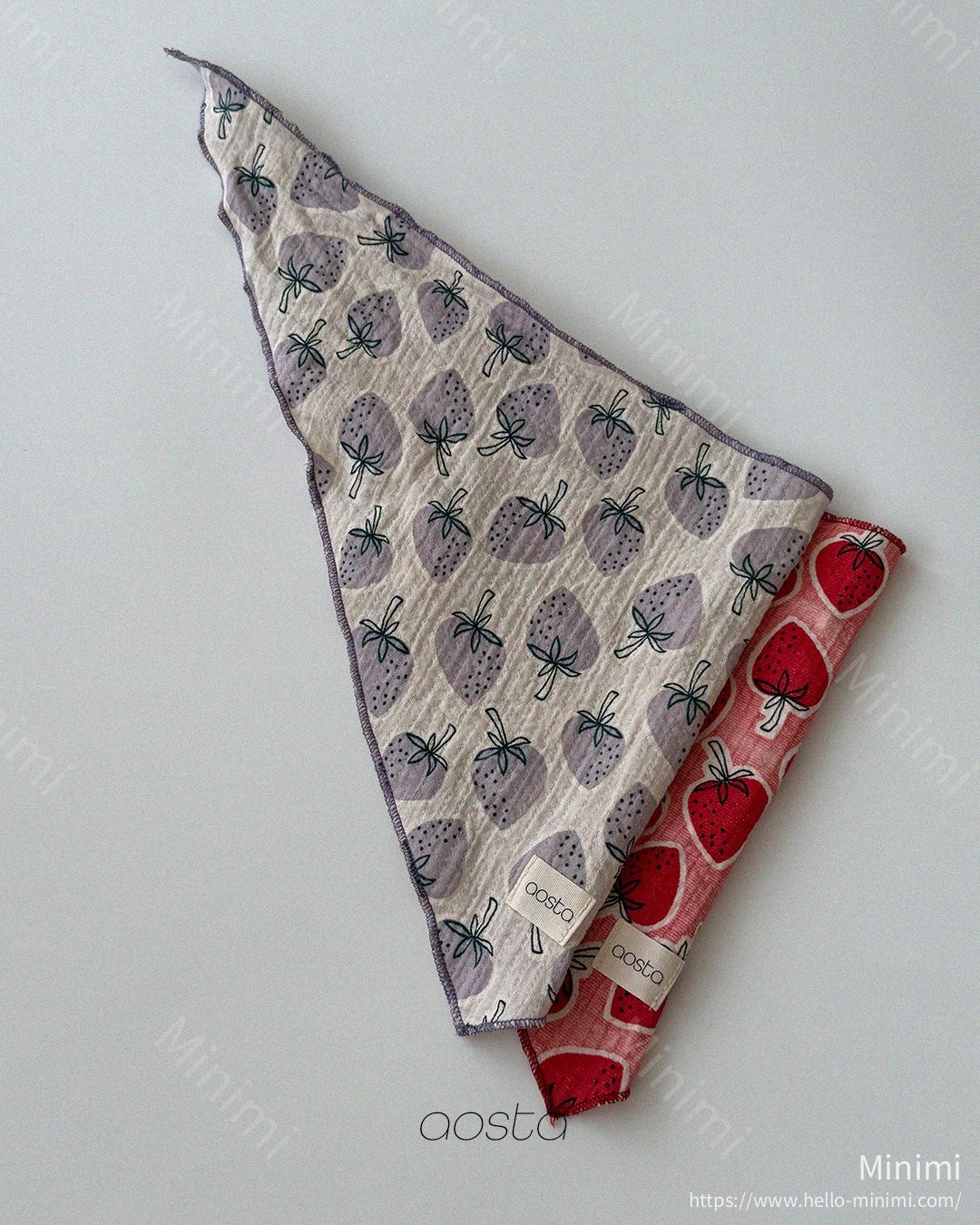 Aosta atelier Strawberry Scarf 細節圖 14