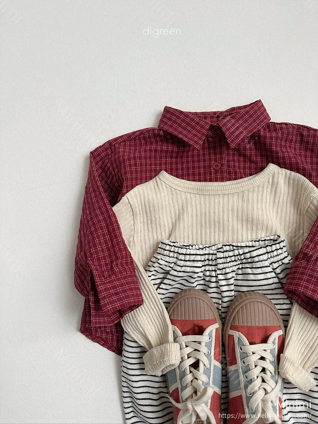 digreen Picnic Check Shirt 細節圖 17