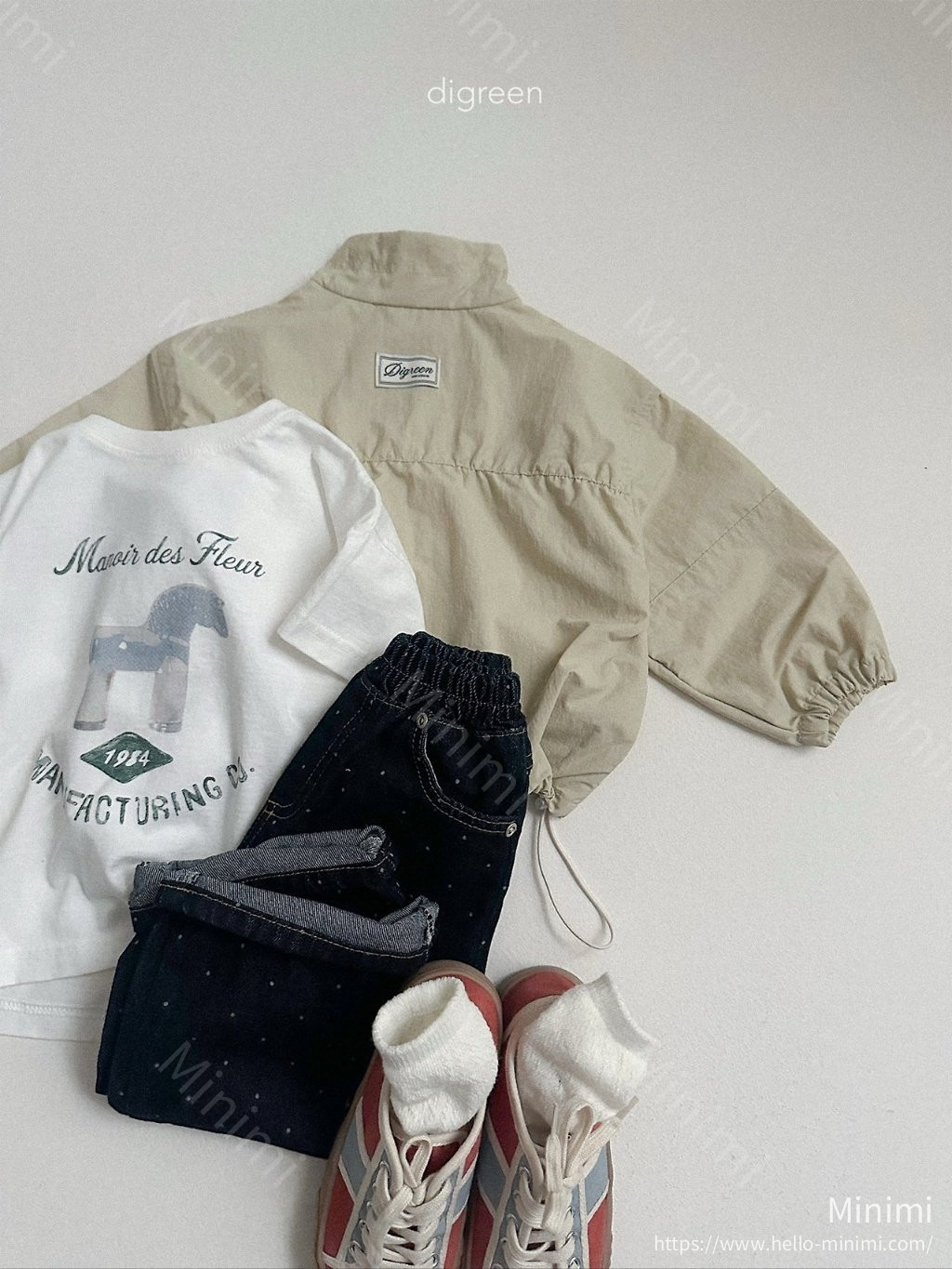 digreen Dot Denim Pants 細節圖 19