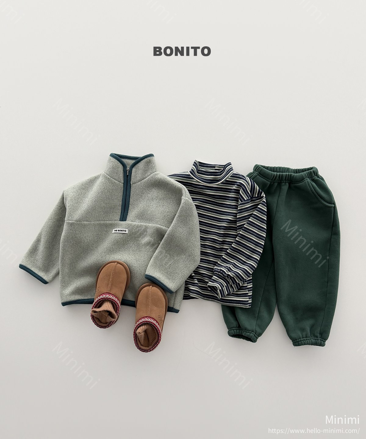BONITO Cotton Candy Colorblock Half-Zip 細節圖 9