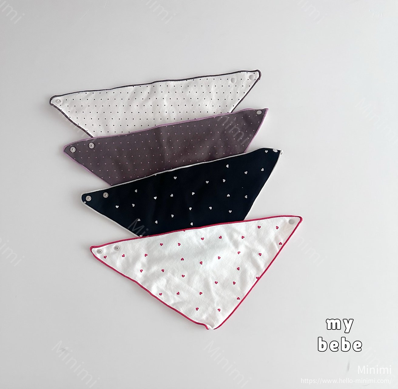 my_bébé Mink Bib 細節圖 15