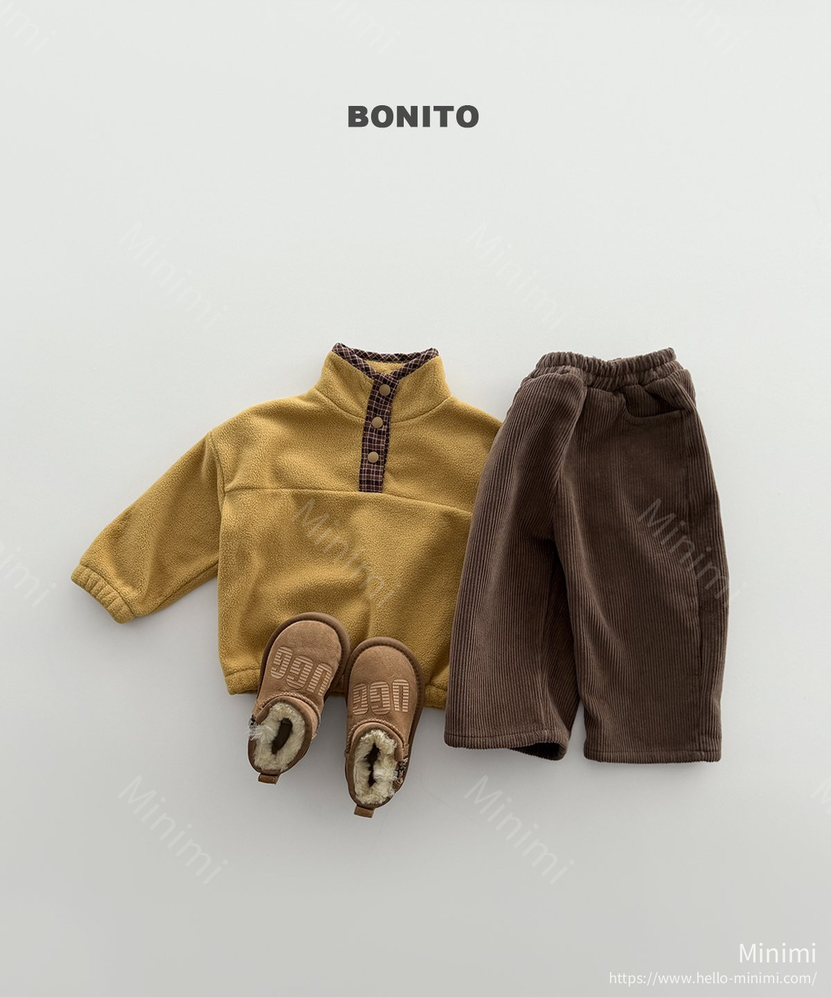 BONITO Check Binding Fleece 細節圖 9