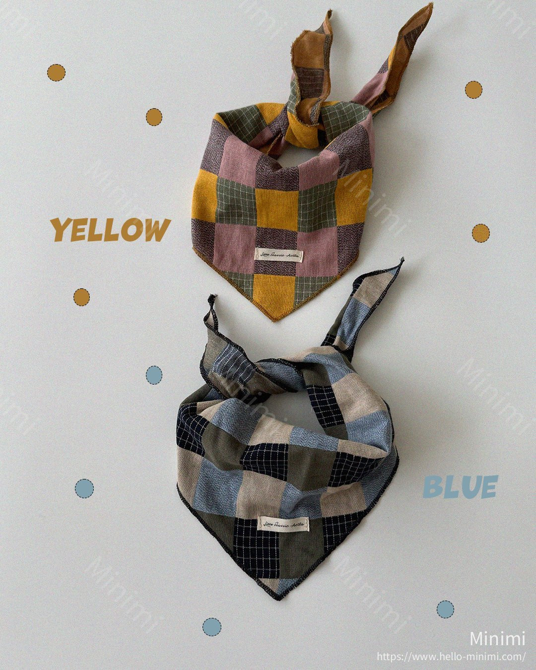 Aosta atelier Patchwork Scarf 細節圖 13