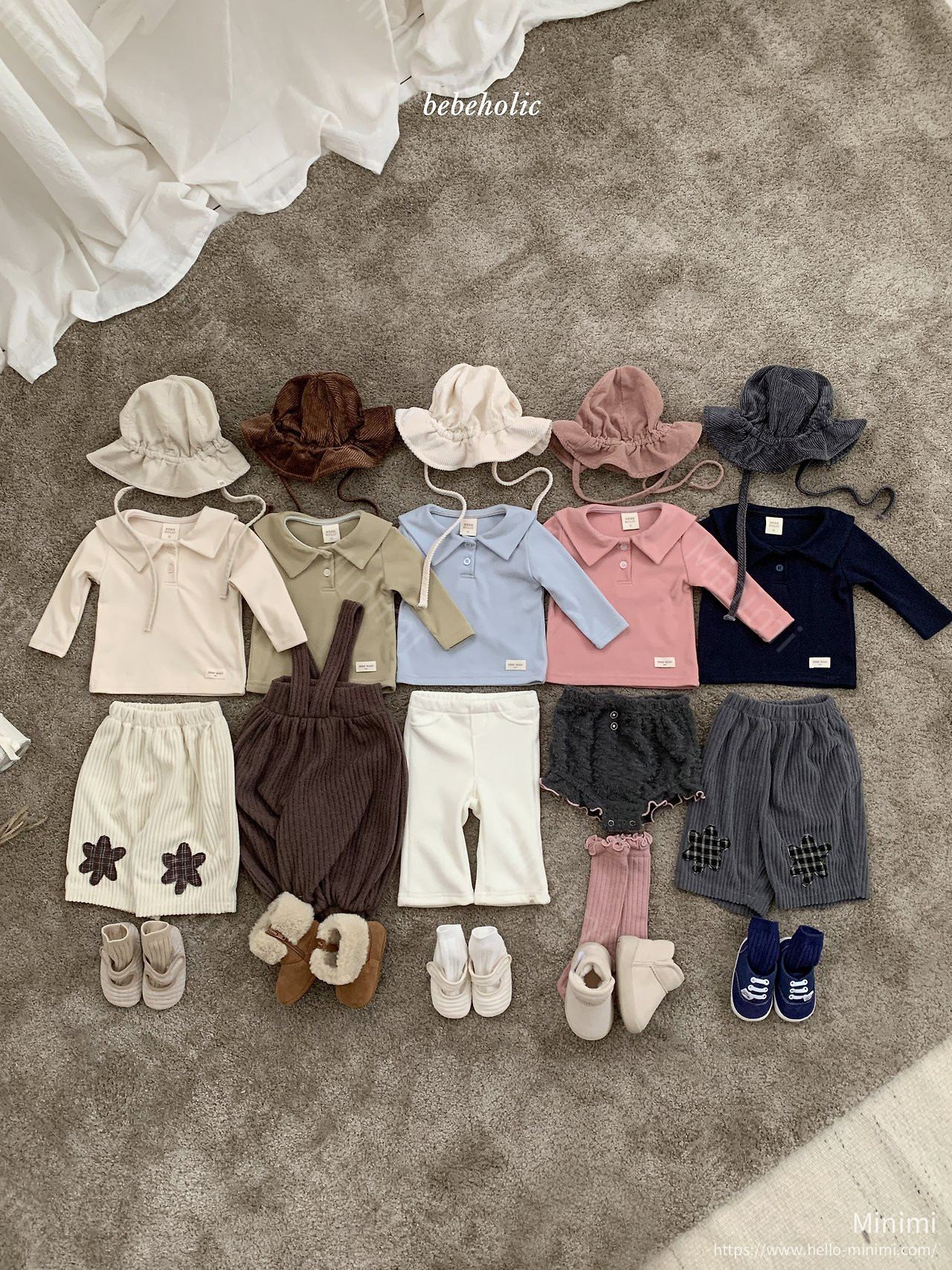 BEBEHOLIC Warm Collar Tee 韓國童裝現貨