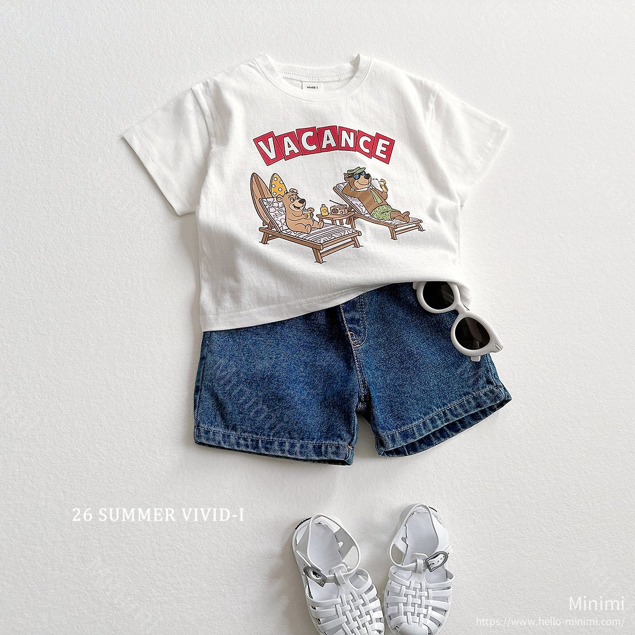 VIVID-I Vacance Bear T-Shirt 細節圖 9