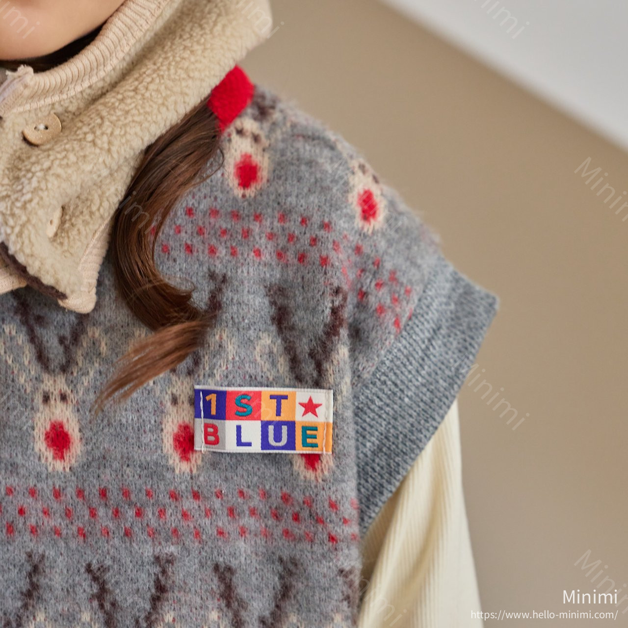 1st BLUE Christmas Vest 細節圖 8
