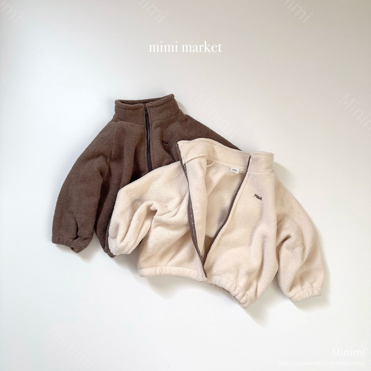 mimi-market Egg Zip-up 韓國童裝現貨