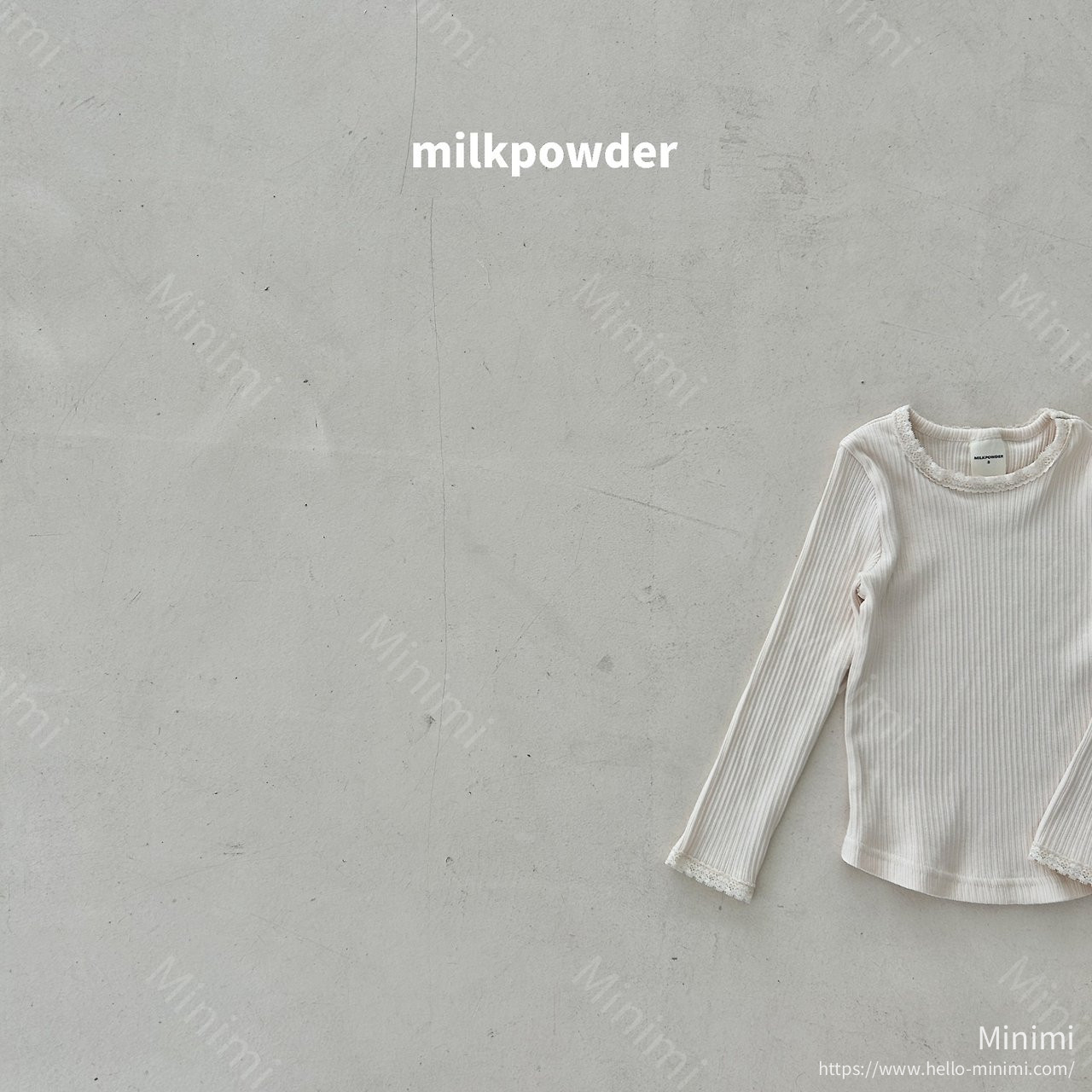 milkpowder Soft Tee 細節圖 7