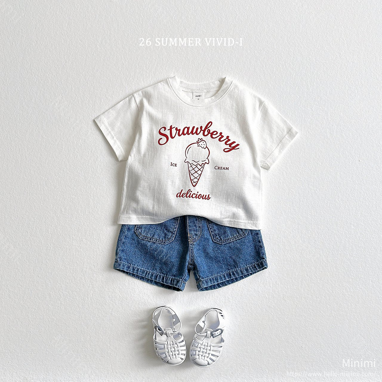 VIVID-I Ice Cream T-Shirt 細節圖 5