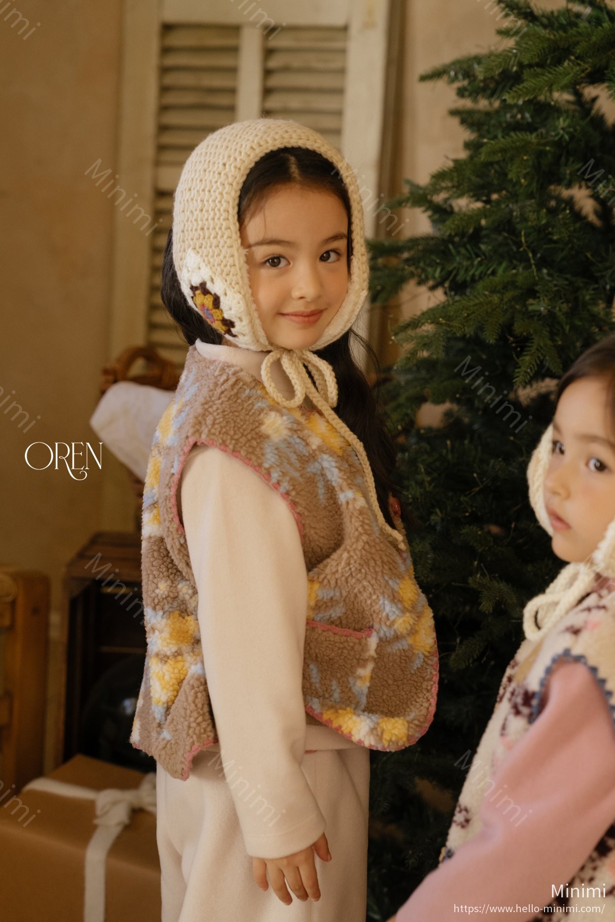 Oren Handknit Flower Hairband 細節圖 2