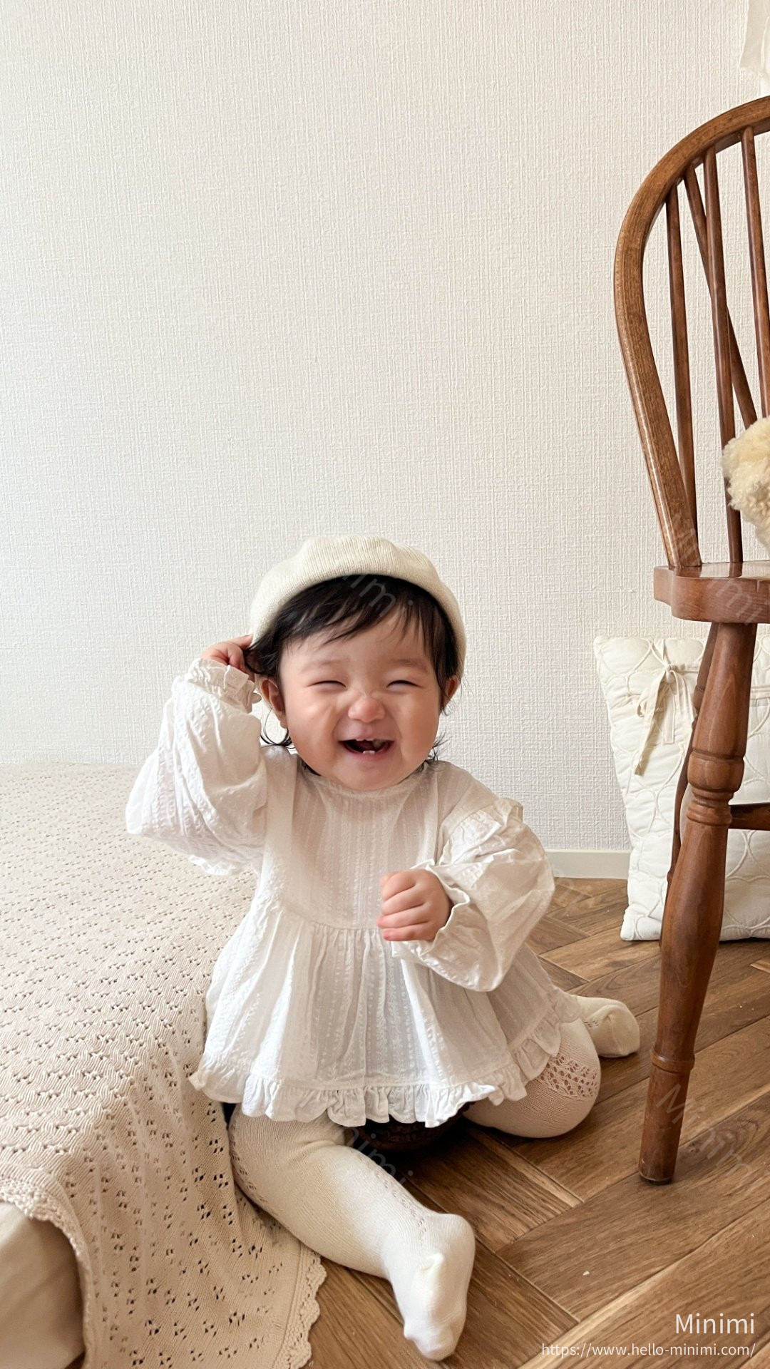 mimi-market Shoulder Frill Blouse 細節圖 10