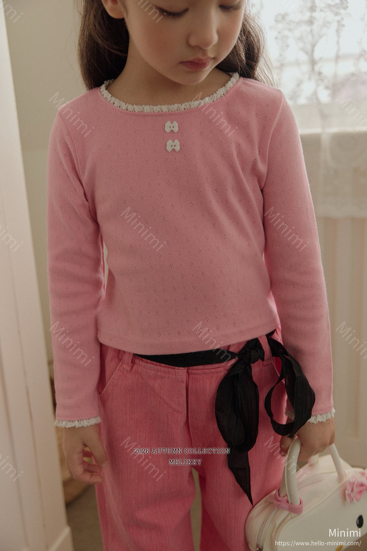 Melikey Ribbon Button T-shirt 細節圖 22