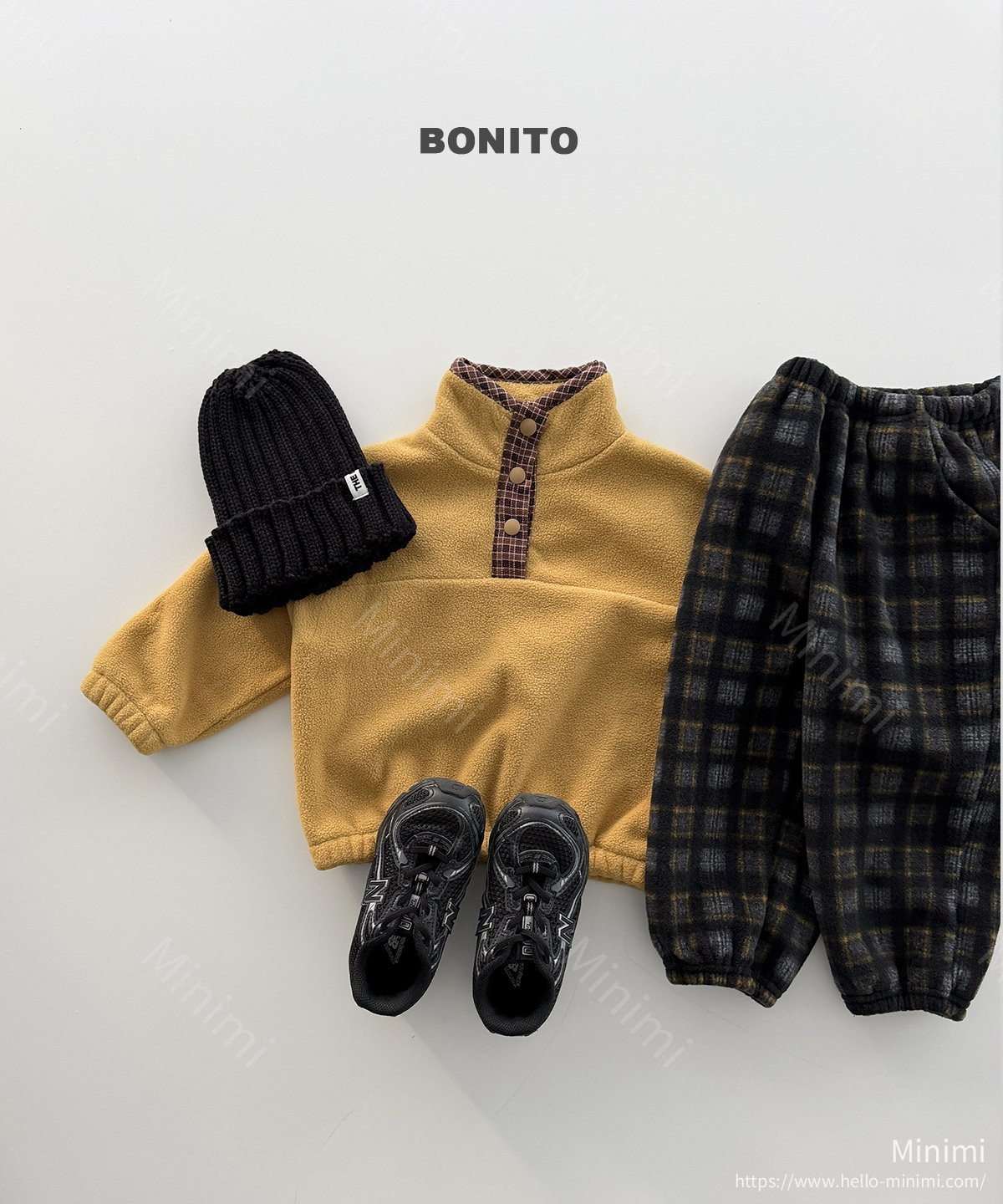 BONITO Check Binding Fleece 細節圖 7