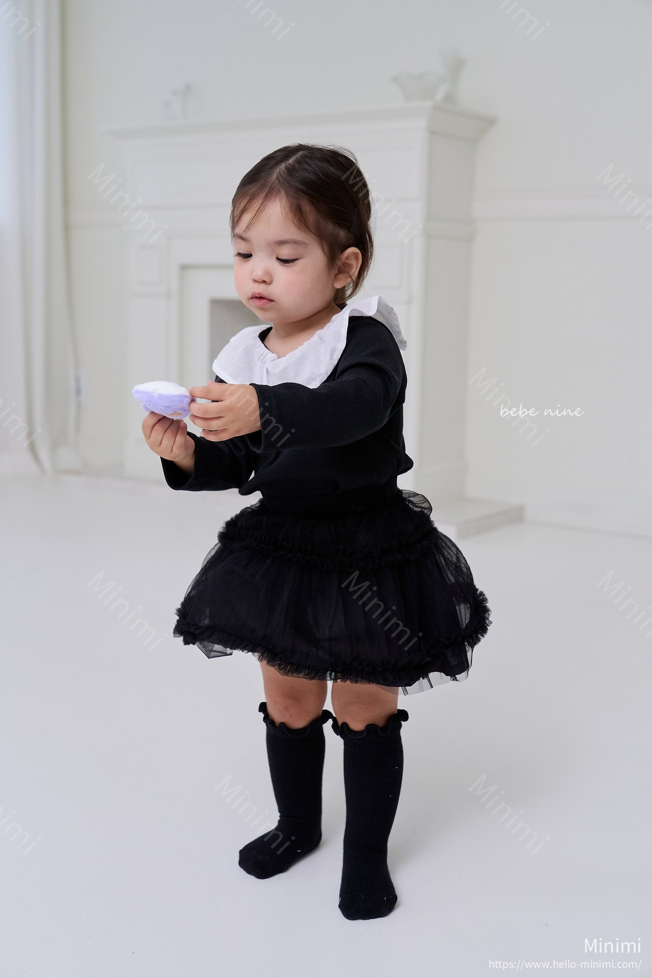 bebe nine Nine Frill Knee Socks Set 細節圖 10