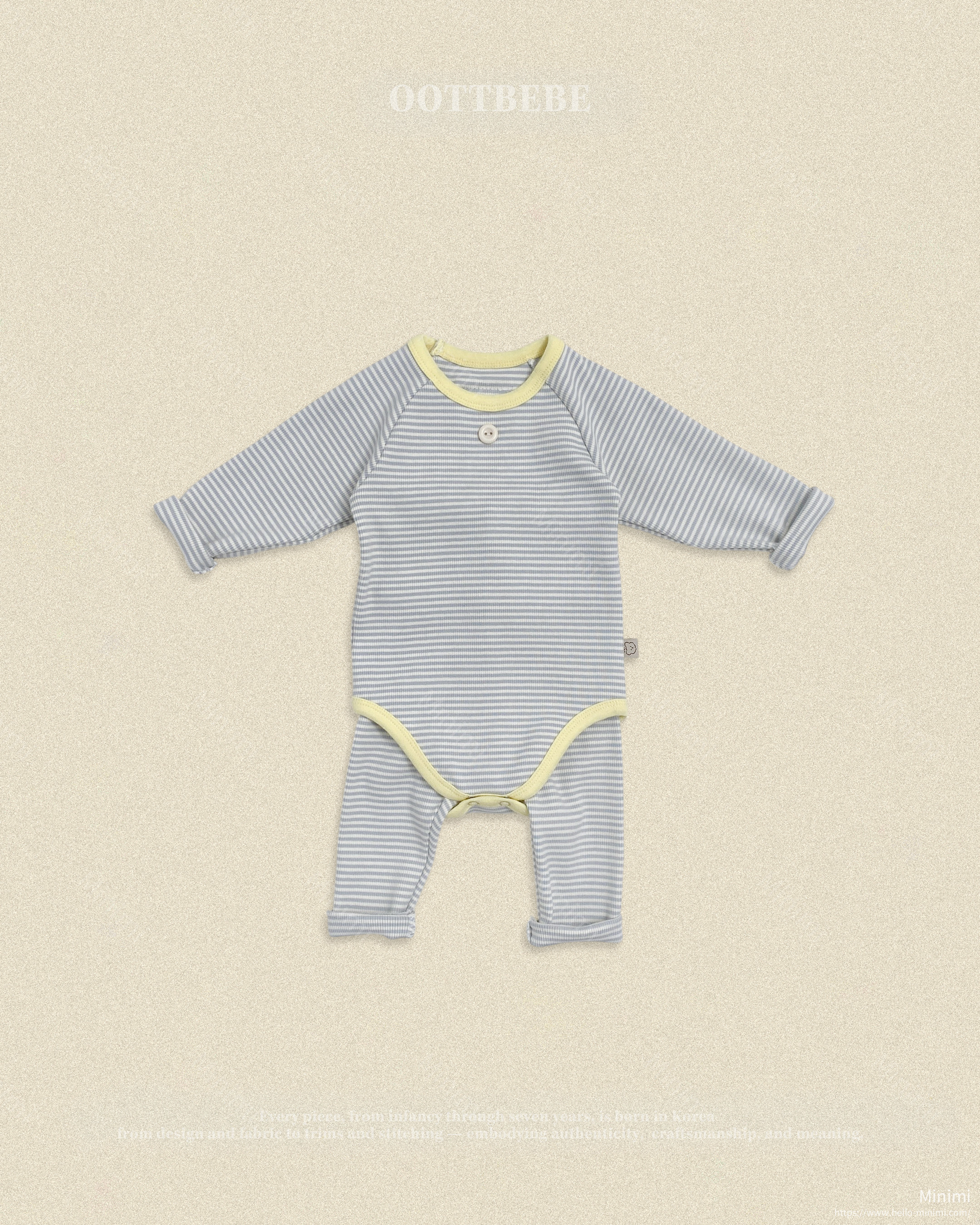 oott bebe Vanilla Latte Bodysuit 細節圖 4
