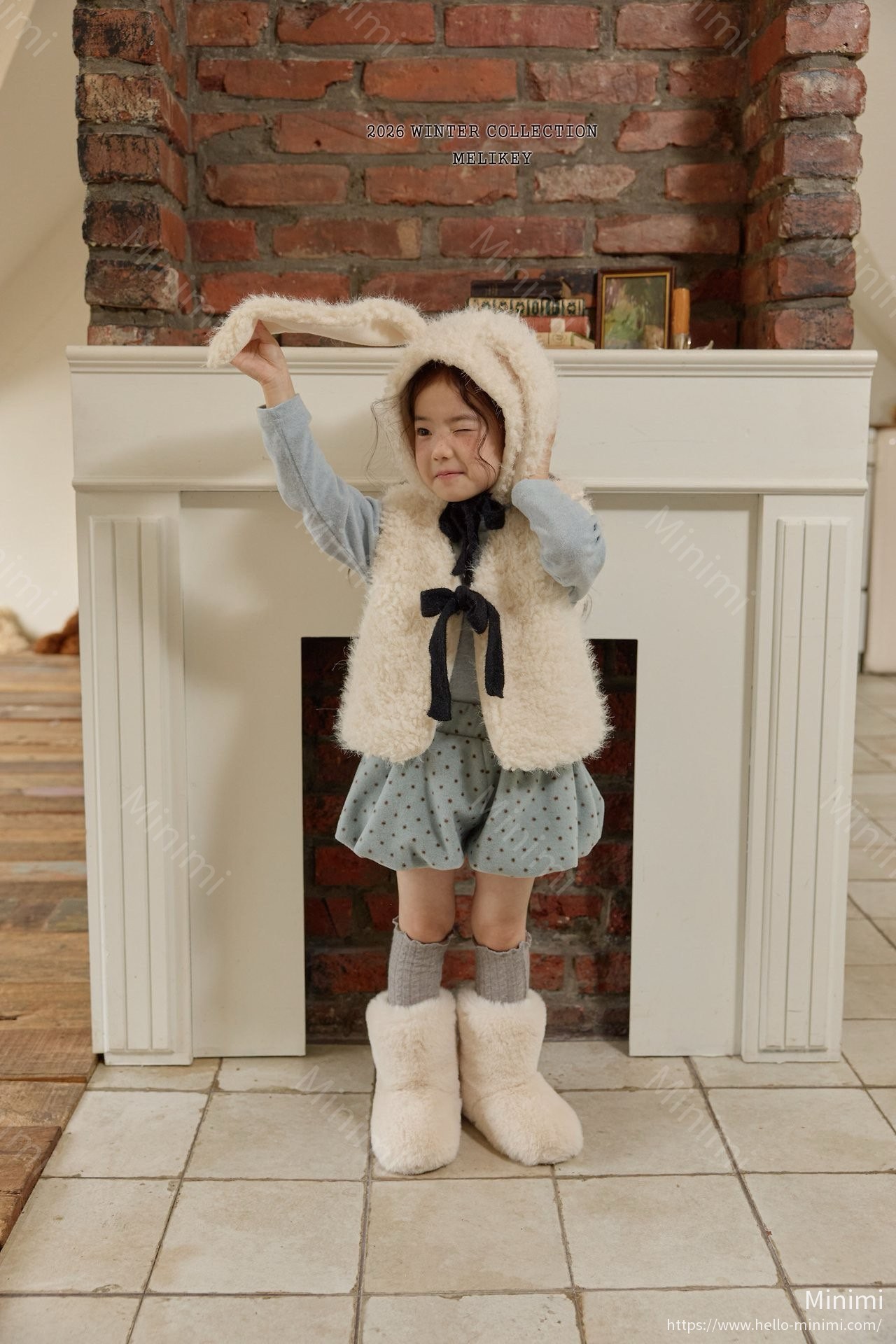 Melikey Rabbit Fur Hat 細節圖 15