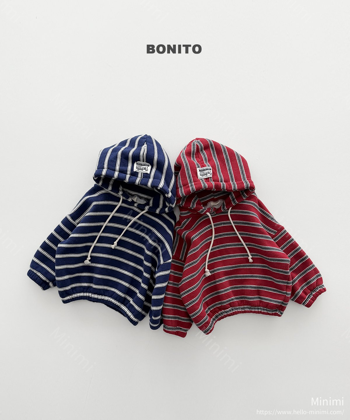 BONITO Jolly Stripe Hoodie 細節圖 1