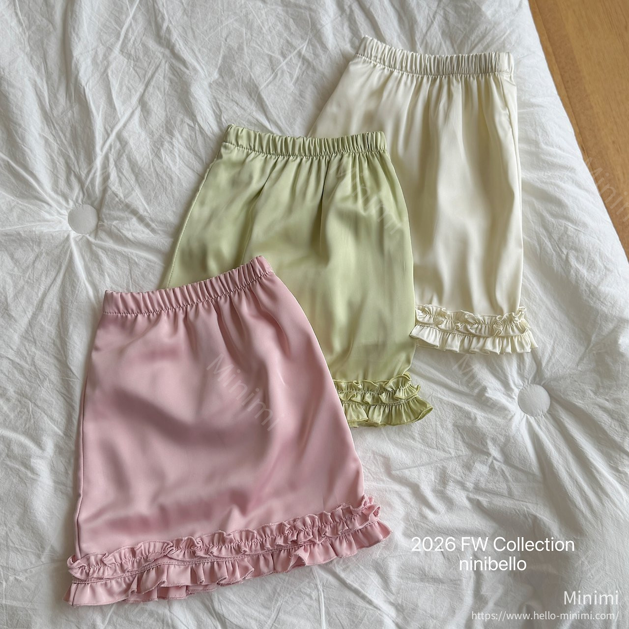 ninibello Miko Satin Skirt 細節圖 2