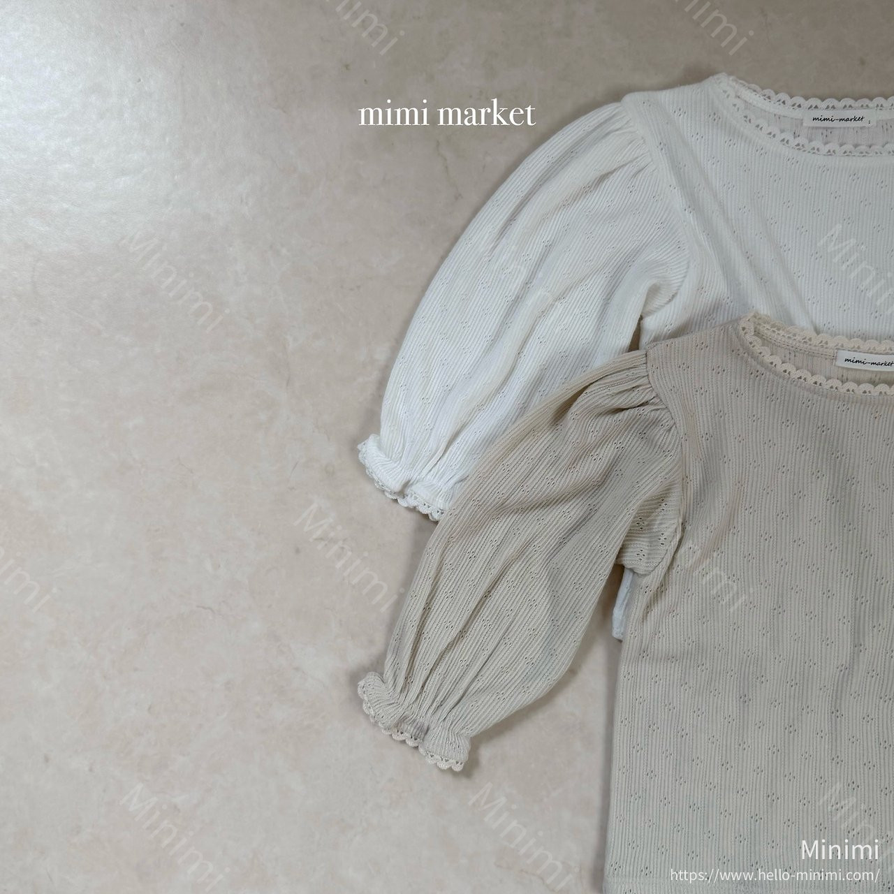 mimi-market Torsion Ive T-shirt 細節圖 9
