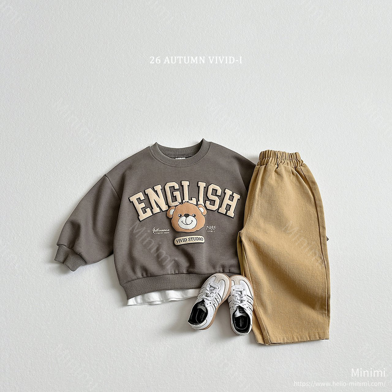 VIVID-I 3D English Bear Sweatshirt 細節圖 16