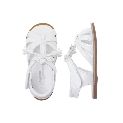 [Sandals] Coco Ribbon Sandals (White)