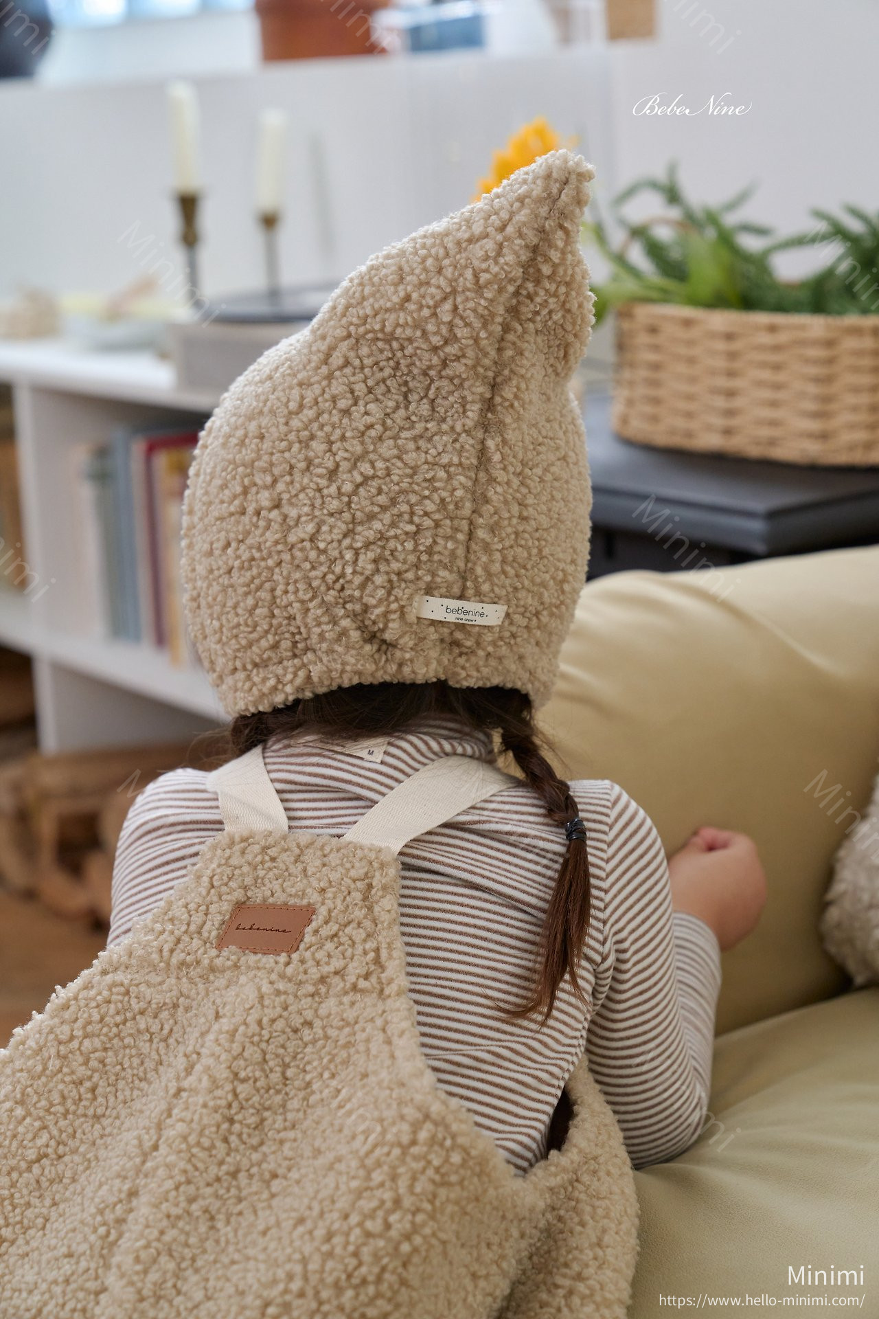 bebe nine Poodle Pointed Bonnet 細節圖 13