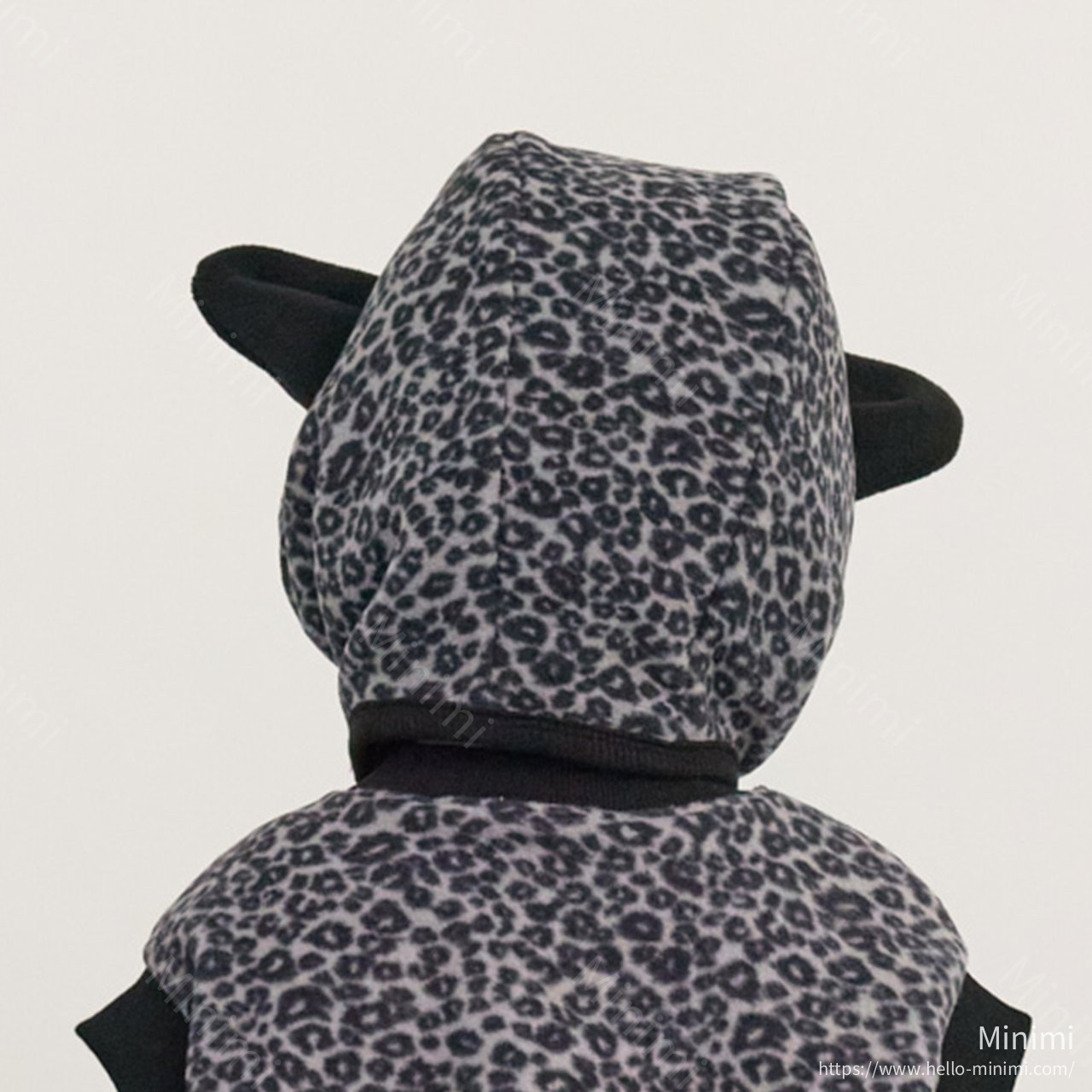 1st BLUE Leopard Warmer Hat 細節圖 10
