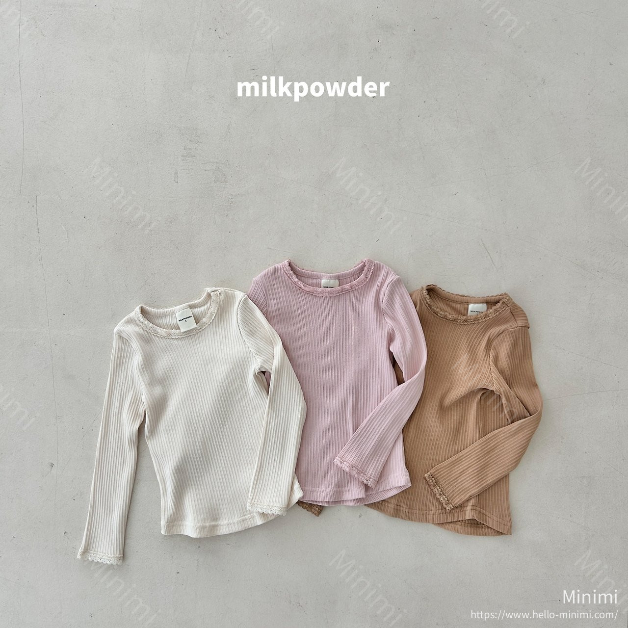 milkpowder Soft Tee 細節圖 1