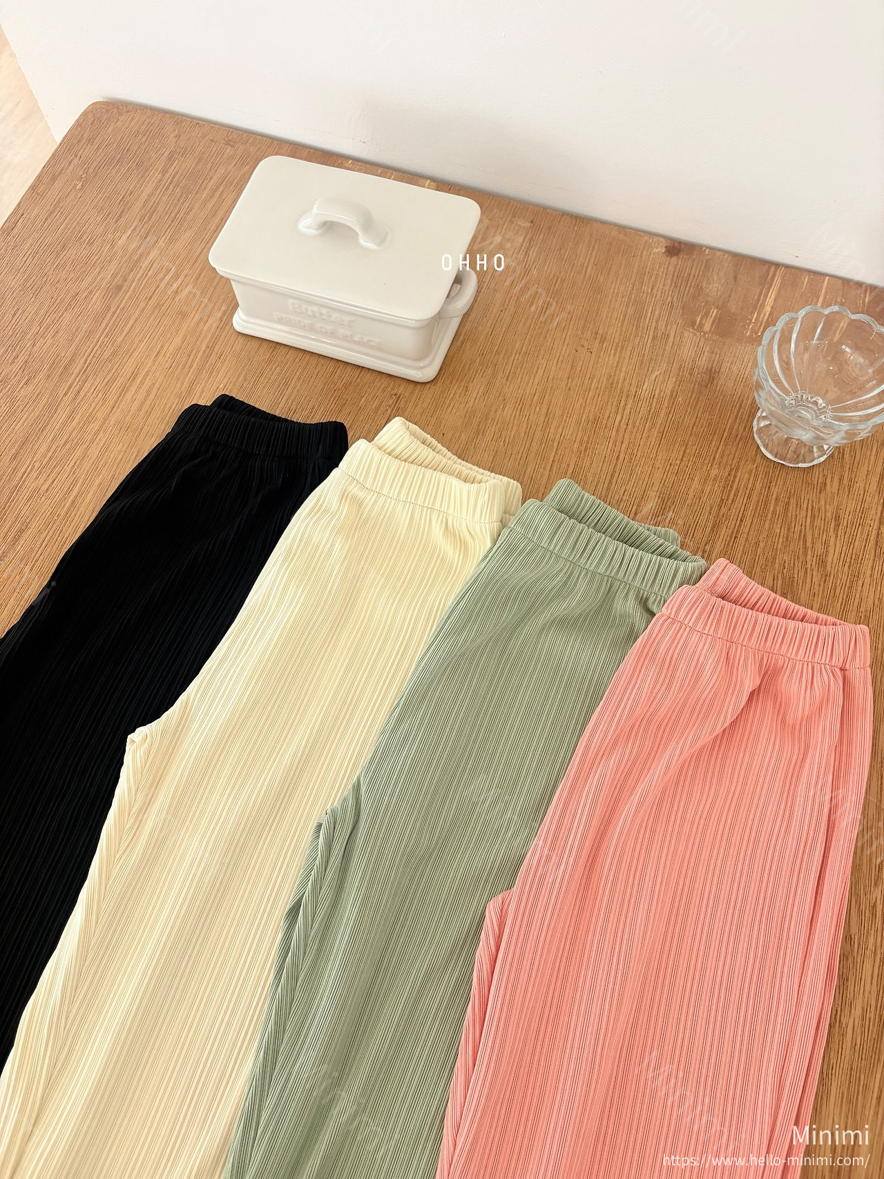 OHHO Heart Pleats Pants 細節圖 2
